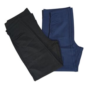 2 Pack Ruched Cropped Leggings
